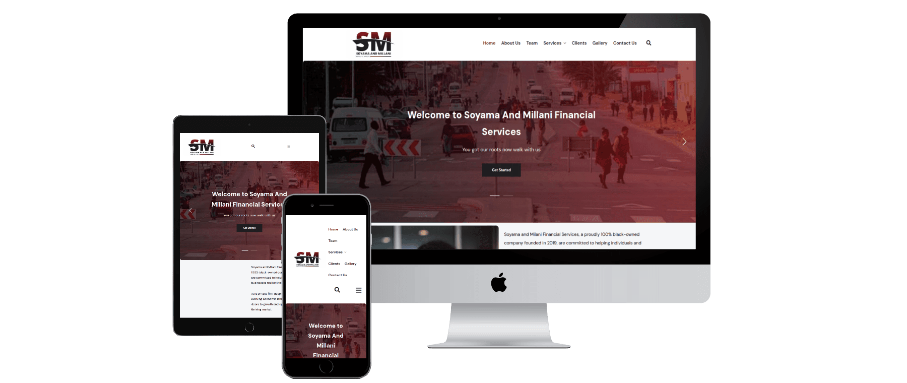 Soya Mamillani — website design by Insly Host